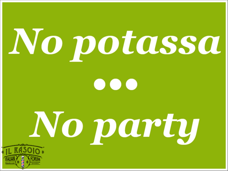 No Potassa ... No Party