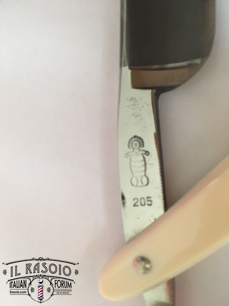 Bambola 205 Rudolf Schmidt Solingen straight razor - 09