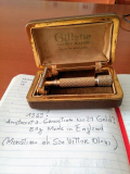 Gillette Aristocrat gold 1949