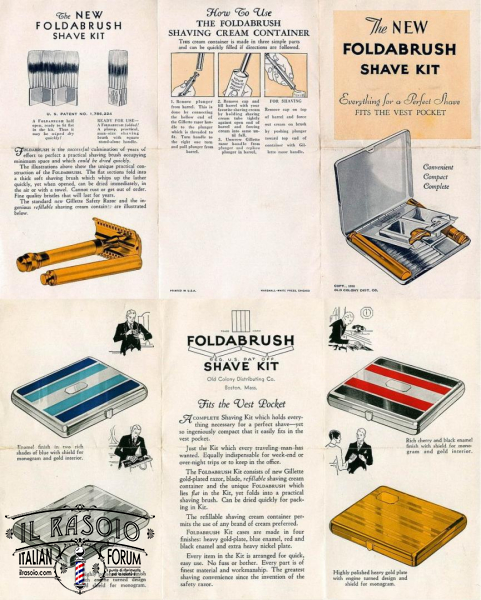 1930 Foldabrush Instructions