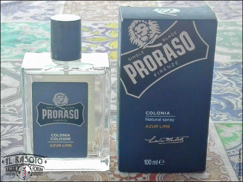 Proraso Single Blade Azur Lime Colonia