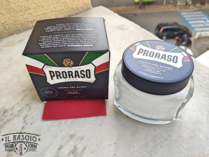 Proraso prebarba blu
