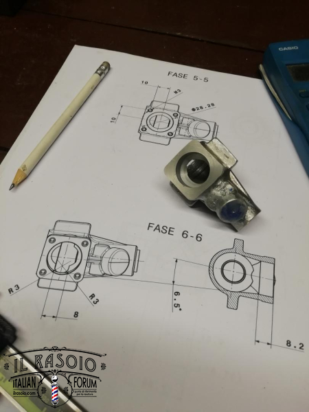 lavorazione corpo motore 2