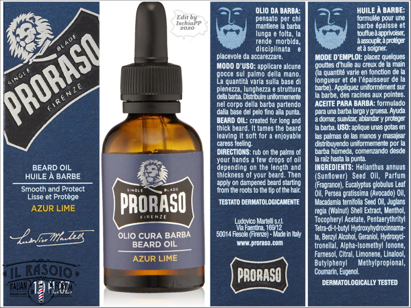 Proraso Azur Lime Olio