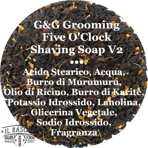 G&G Grooming Five O'Clock V2 Soap