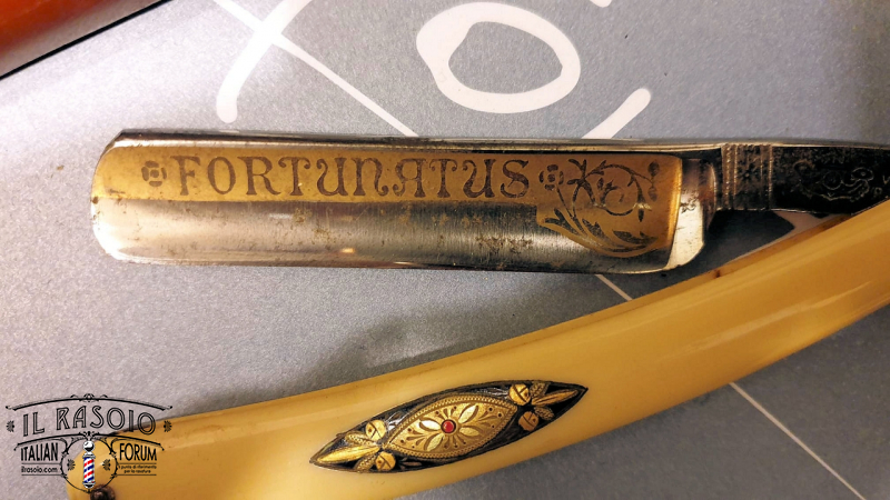 Straight Razors rasoio ML Pierre Fritisse  ''Fortunatus'' stato iniziale 1
