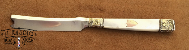 rasoio dritto - lama francia 1820