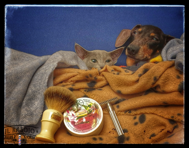 shaving with love