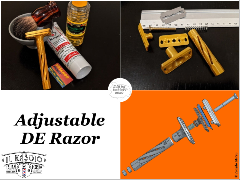 Adjustable DE 3D Print