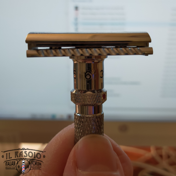 yaqi adjustable settaggio sul num. 4 e sul 3