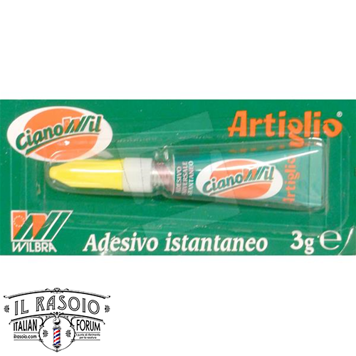 artiglio cianoacrilica