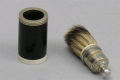 1800 6 monture d'argent et vermeil