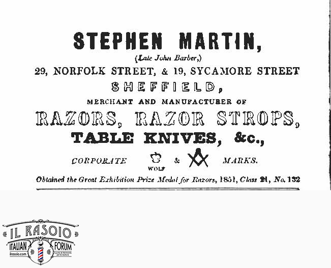 1852 Gazetteer and General Directory of Sheffield 