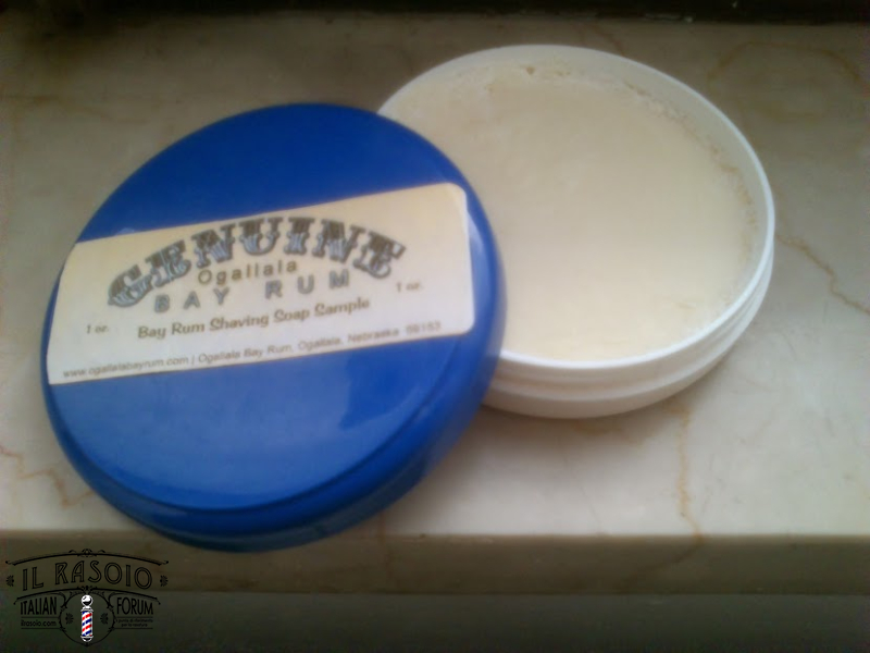 Ogallala Bay Rum shave soap sampler