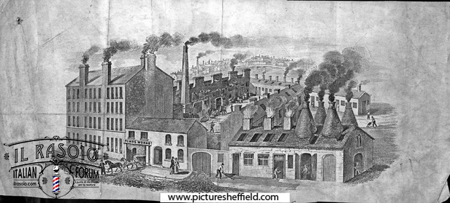 Marsh Brothers, Steel Manufacturers, Pond Works, Shude Lane