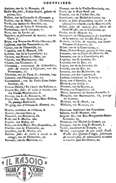 1811 couteliers