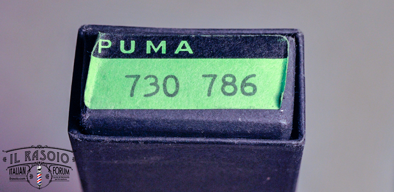 Puma Gold etichetta