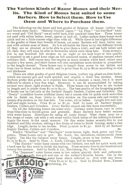Essay on barbers' razors di N. LeBlanc (1895) 04